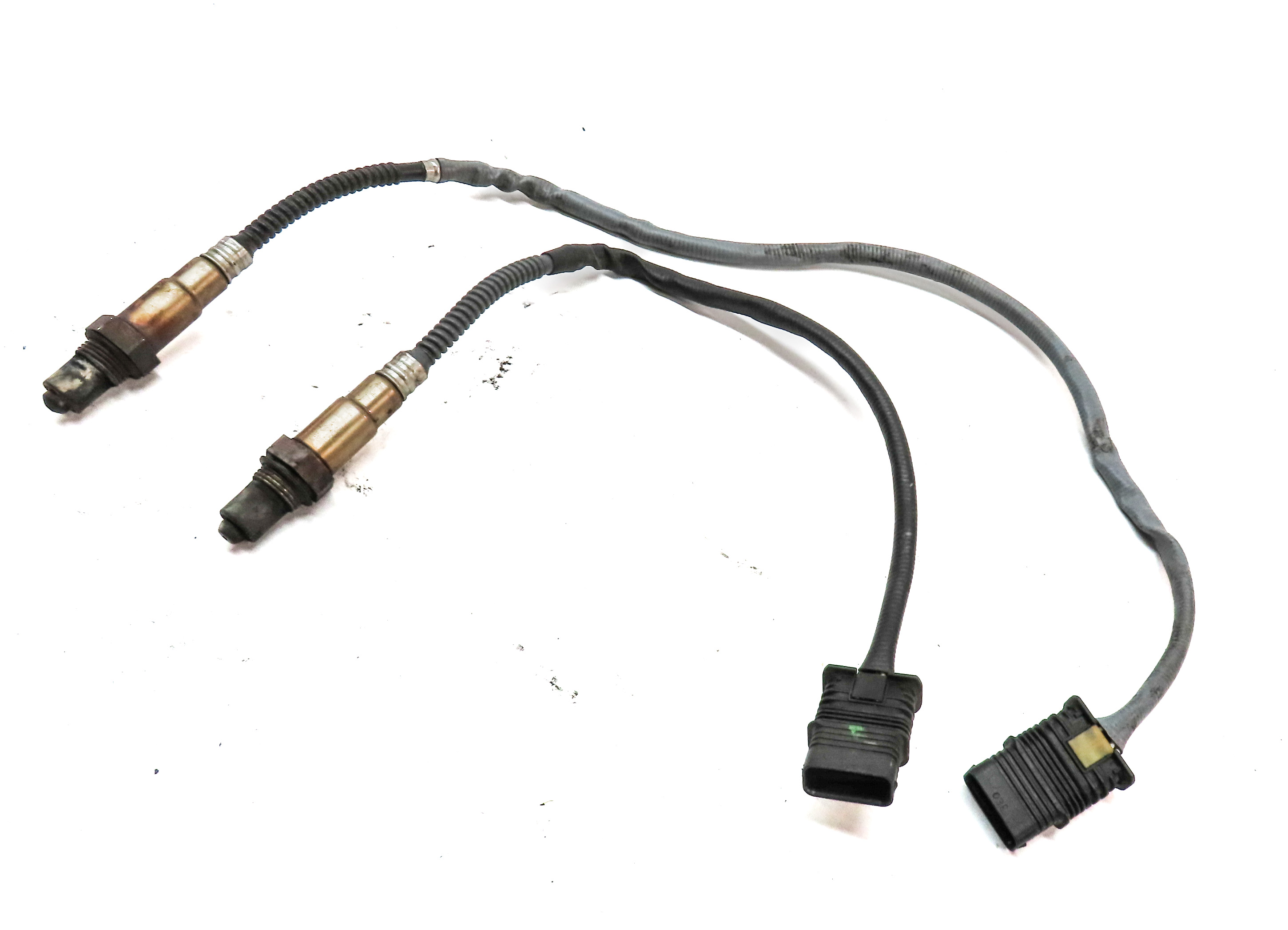 2013 BMW 535I (F10) 3.0L (N55) ENGINE OXYGEN LAMBDA PROBE SENSOR WIRE SET/2 — exact item pictured